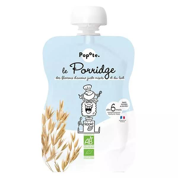 Popote Les Lactés Gourde Porridge +6 mois Bio (100 g)