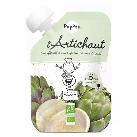 Popote Les Légumes Gourde Artichaut +6mois Bio 120g