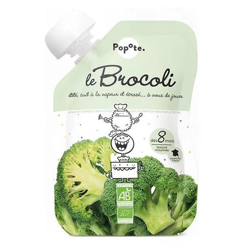 Popote Organic Vegetables Squash Broccoli +8 months 120g