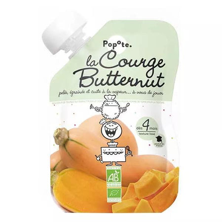 Popote Les Légumes Gourde Courge Butternut +4 mois Bio (120g)