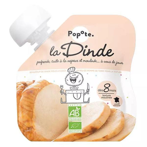 Gläschen Feines Putenfleisch ab 8 Monate Bio 60g