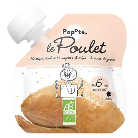 Gläschen Die Gourde-Fleischsorten Huhn +6 Monate Bio 60g