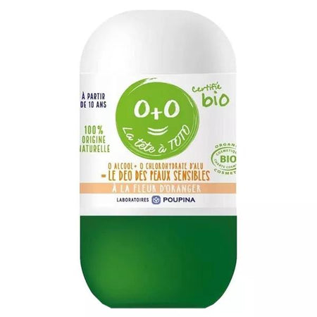 Poupina Soins Enfant Déodorant Fleur d'Oranger Bio 50 ml