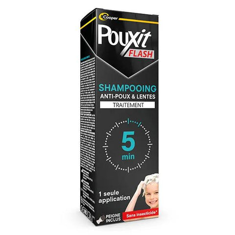 Pouxit Läuseshampoo und Nissen 5 Min. 100 ml