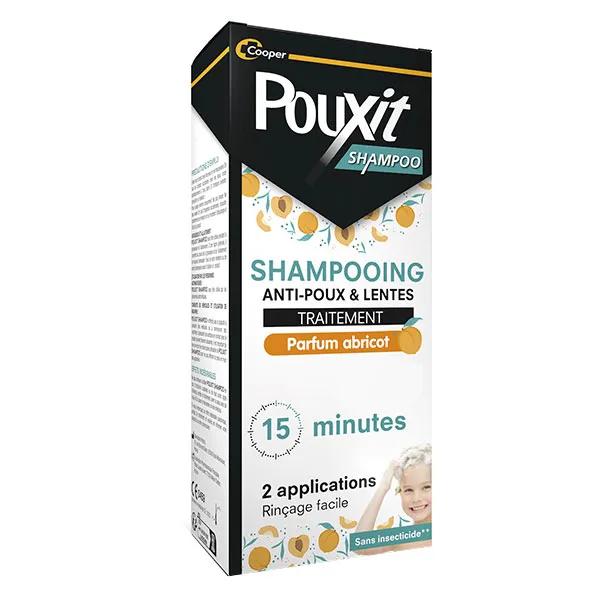 Pouxit Shampooing Parfum Abricot Traitement Anti-poux et lentes 200 ml