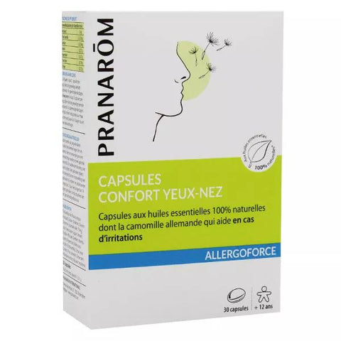 Pranarom Allergoforce Kapseln Augen-Nase Komfort 30 Kapseln