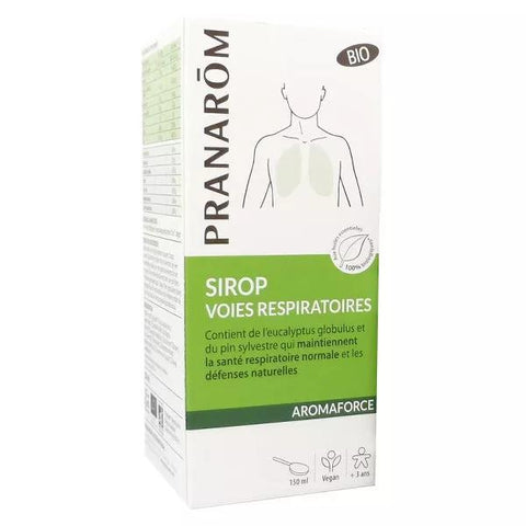 Pranarom Aromaforce Bio Hustensaft für die Atemwege 150ml