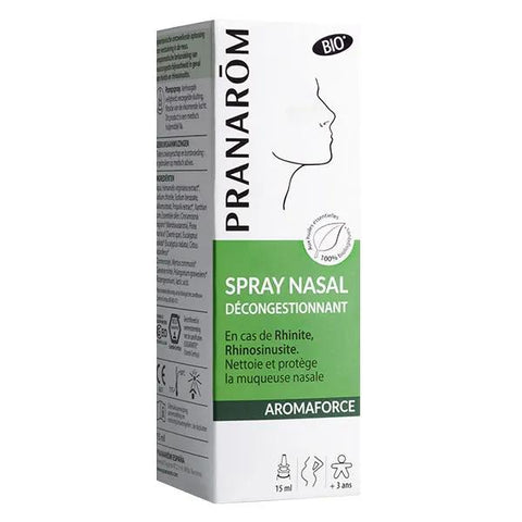 Pranarom Aromaforce Organic Decongestant Nasal Spray 15ml