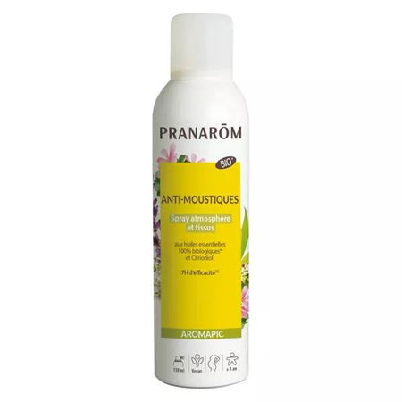 Pranarom Aromapic Spray Anti-Moustiques Atmosphère et Tissus Bio 150ml