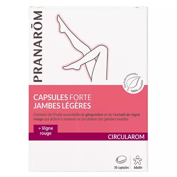 Pranarom Circularom Capsules Forte Jambes Légères 30 unités