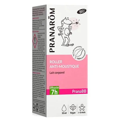 Pranarom PranaBB Mosquito Repellent Body Milk Roller 30ml
