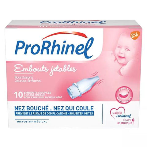 ProRhinel Disposable Nasal Tips 10 soft tips