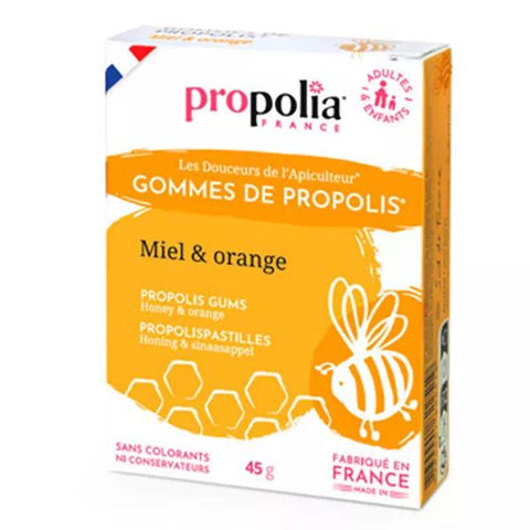 Propolia Die Süßigkeiten des Imkers Propolis-Gummidrops Honig & Orange 45 Stück