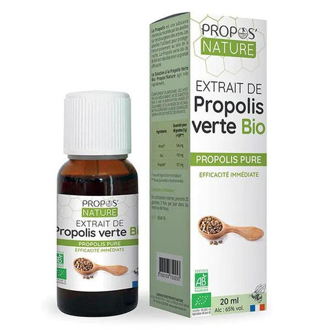 Propos' Nature Apitherapie Grüner Propolis-Extrakt aus Parana Bio 20ml