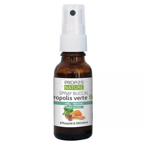 Propos' Nature Apitherapie Mundspray Propolis Honig Minze Bio 20ml