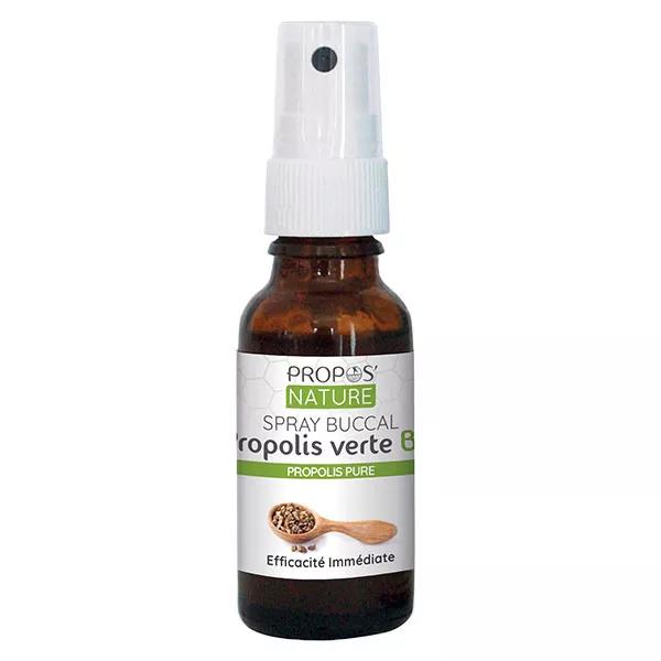 Propos' Nature Apithérapie Spray Buccal Propolis Verte du Parana Bio 15ml