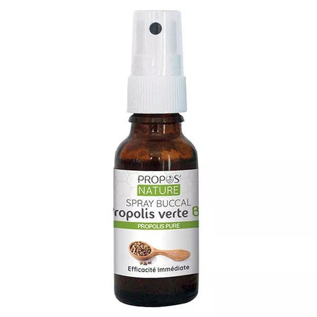 Propos' Nature Apithérapie Spray Buccal Propolis Verte du Parana Bio 15ml