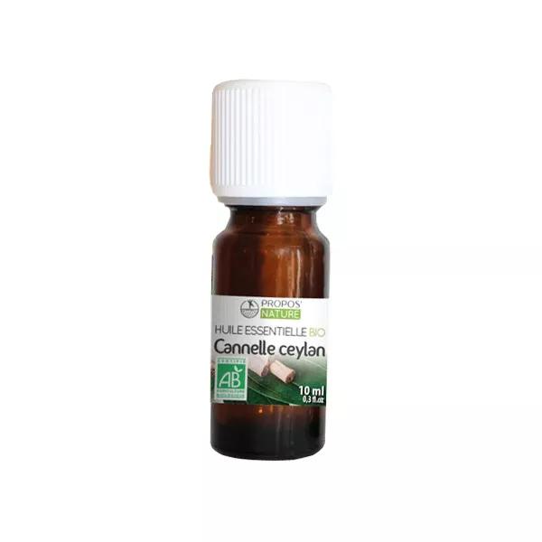 Propos' Nature Aroma-Phytothérapie Huile Essentielle Cannelle de Ceylan Bio 10ml