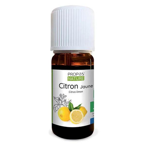 Propos' Nature Aroma-Phytotherapy Organic Lemon Essential Oil 10ml