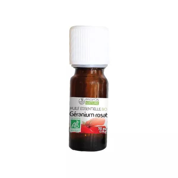 Propos' Nature Aroma-Phytothérapie Huile Essentielle Géranium Rosat Bio 10ml