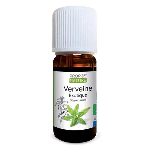 Propos' Nature Aroma-Phytotherapy Organic Exotic Verbena Essential Oil 10ml