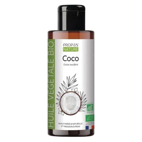 Propos'Nature Aroma-Phytotherapy Organic Coconut Vegetable Oil 100 ml