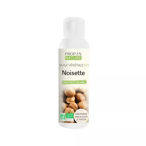 Propos' Nature Aroma-Phytothérapie Huile Végétale Noisette Bio (100 ml)
