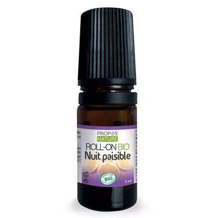 Propos' Nature Aroma-Phytothérapie Roll-On aux Huiles Essentielles Nuit Paisible Bio 5ml