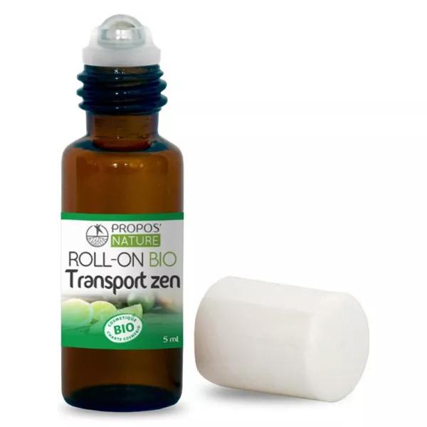 Propos' Nature Aroma-Phytothérapie Roll-On aux Huiles Essentielles Transport Zen Bio 5ml