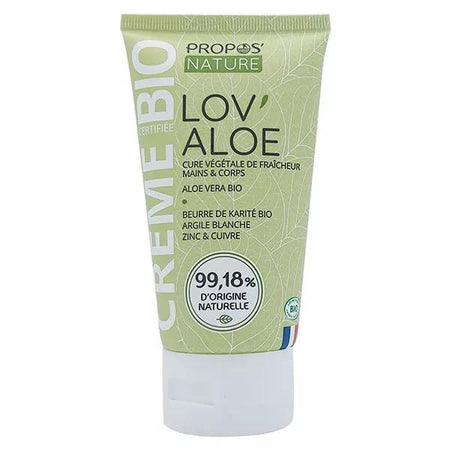 Propos' Nature Lov'Aloe Crème Aloe Vera Mains Corps Bio (100 ml)