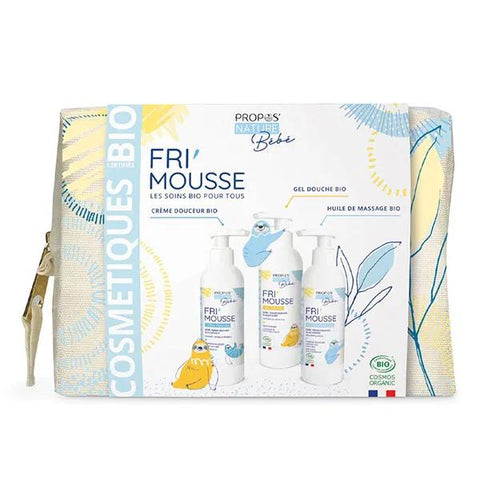 Propos'Nature Fri'Mousse Set mit 3 Bio-Pflegeprodukten für Babys