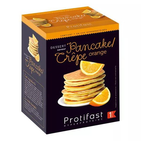 Protifast Proteinreiches Dessert Pancake Crêpe Orange 7 Beutel