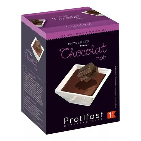 Protifast High-Protein Dessert Dunkle Schokolade 7 Beutel
