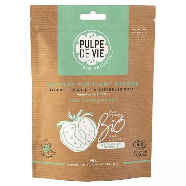 Pulpe de Vie Pina Tomata masque en tissu purifiant (15 ml)