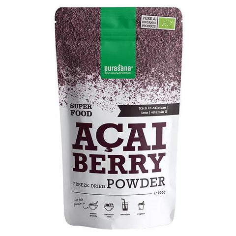 Purasana Baies d'Açai Poudre Bio 100g