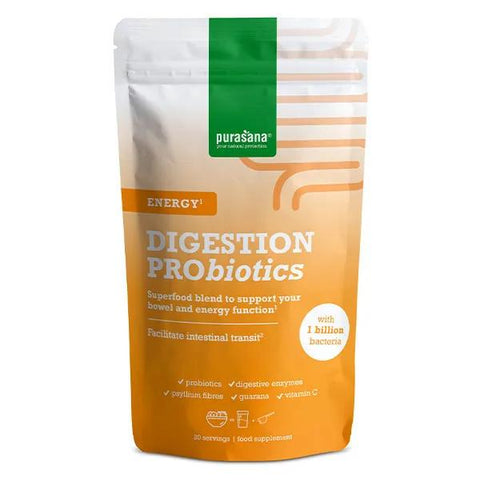 Purasana Digestion ProBiotics Energie - 140 g