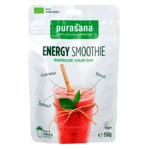 Purasana Energie Smoothie Shake Pulver Bio 150g