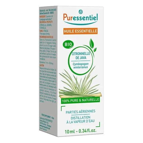 Puressentiel Huile Essentielle Citronnelle de Java Bio (10 ml)