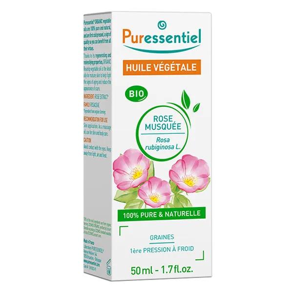 Puressentiel Huile Végétale Rose Musquée Bio 50 ml