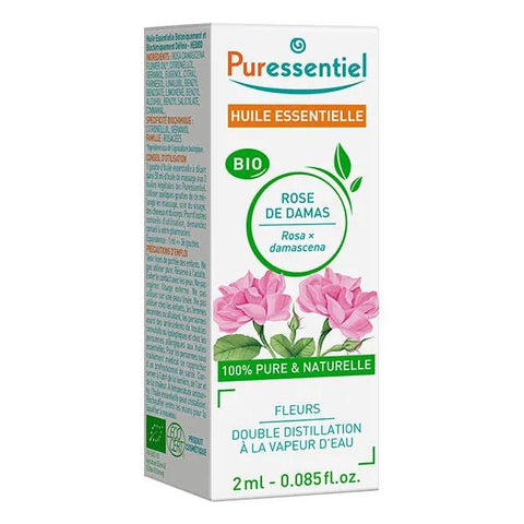 Puressentiel Organic Damask Rose Essential Oil 2 ml