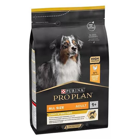 Purina Proplan OptiWeight Sterilisiert Light Hund Alle Größen 3kg