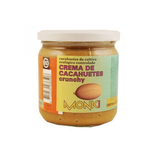 Monki crème de cacahuètes croquantes bio (650 g)