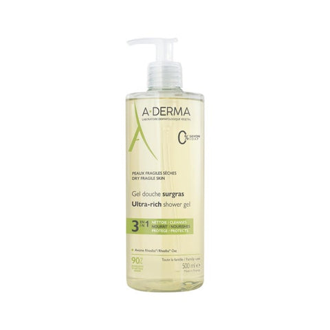 A-Derma Duschöl LES INDISPENSABLES — 500 ml