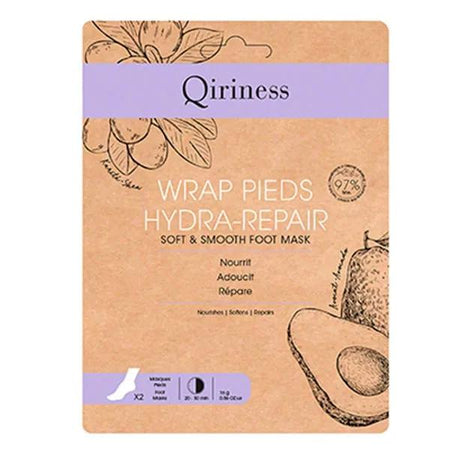 Qiriness Masque Pieds Hydratant - Wrap Pieds Hydra-Repair (16 g)