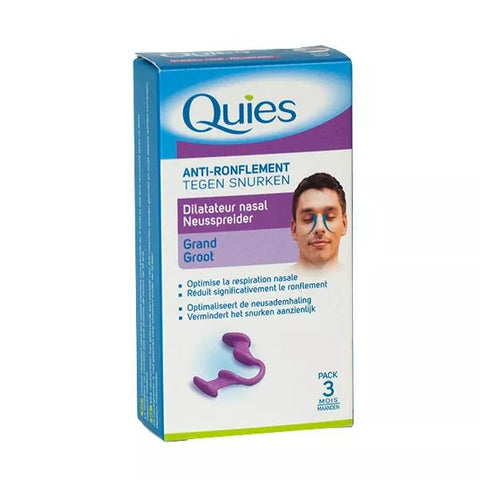 Quies Anti-Schnarch Nasendilatator Größe L