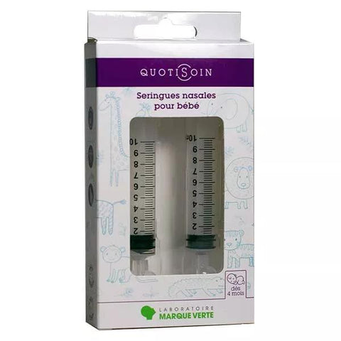 Quotisoin Nasal Syringes for Baby - Box of 2