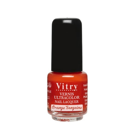 Vitry Mini Vernis Couleur Orange Sanguine (4 ml)
