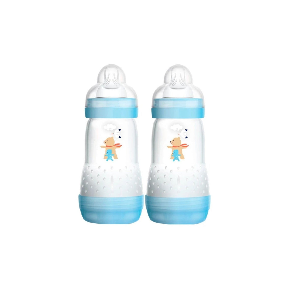 MAM Biberon Pack (260 ml) Bleu