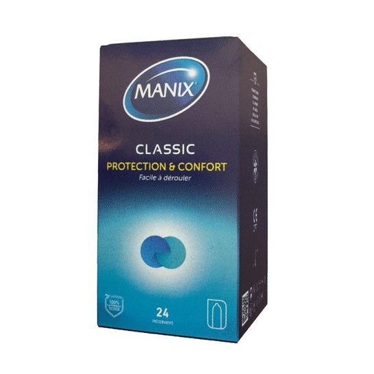 Manix Classic Protection Et Confort 24 Préservatifs