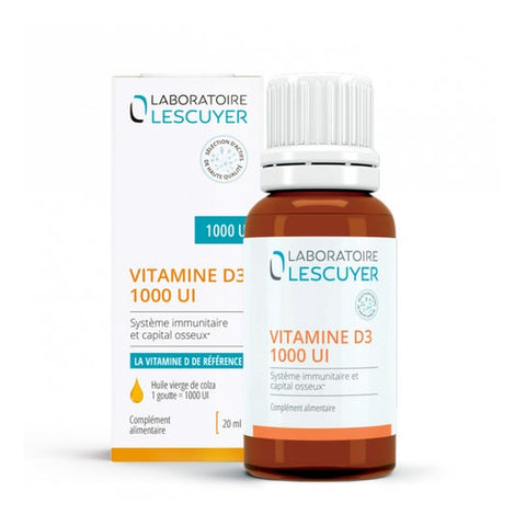 Lescuyer Vitamine D3 1000 UI 20 ml